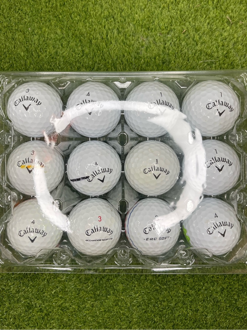 Callaway Golf Balls 12-Pack Mixed Models Used